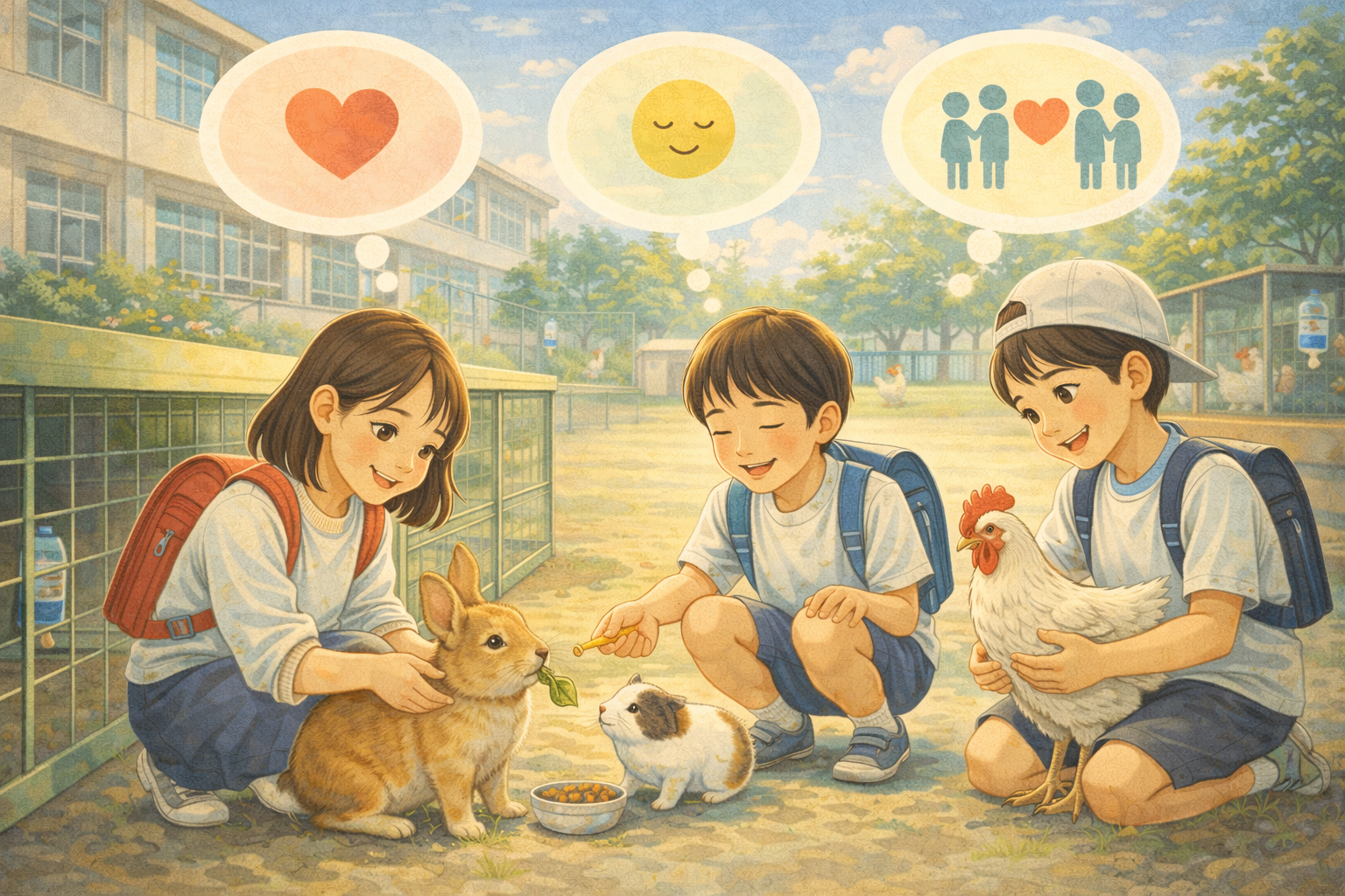 小学校の動物飼育、実は「不適切」だと逆効果？研究データが示す真実