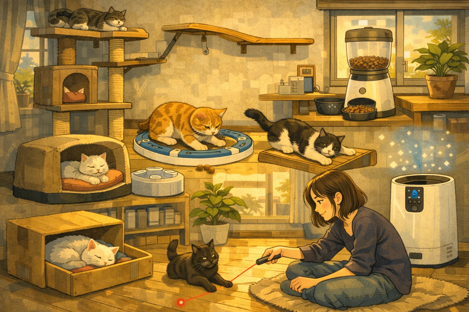 猫が本当に幸せな部屋作り！ストレスを減らす5つの科学的ルール