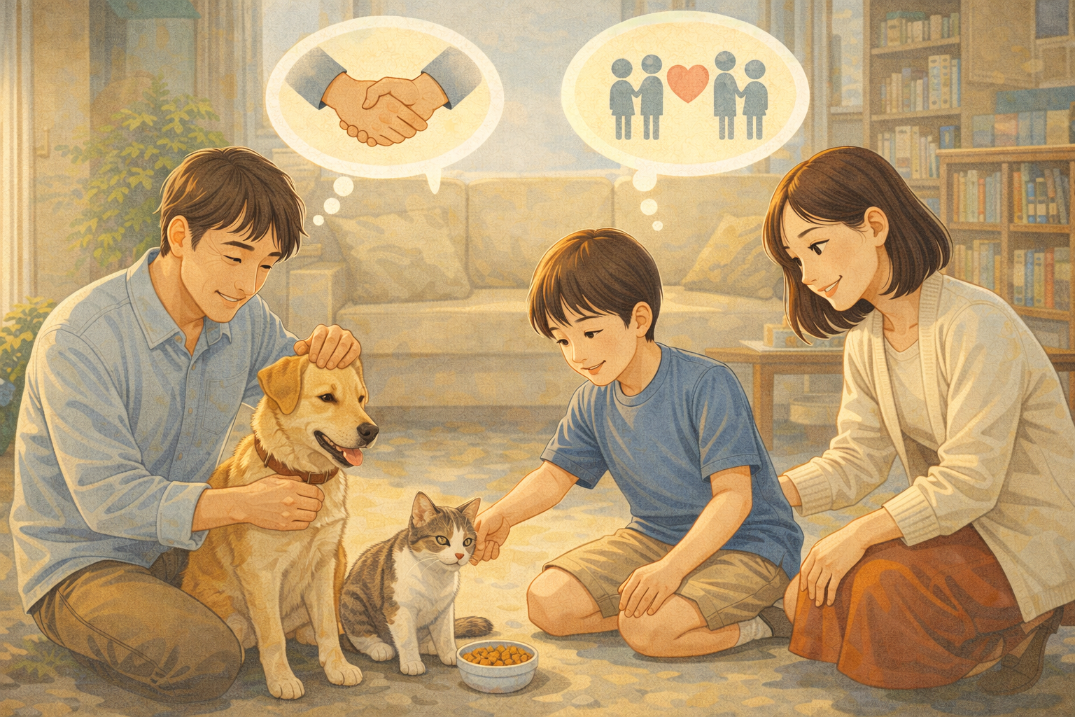 ペット共生住宅の「3種の神器」