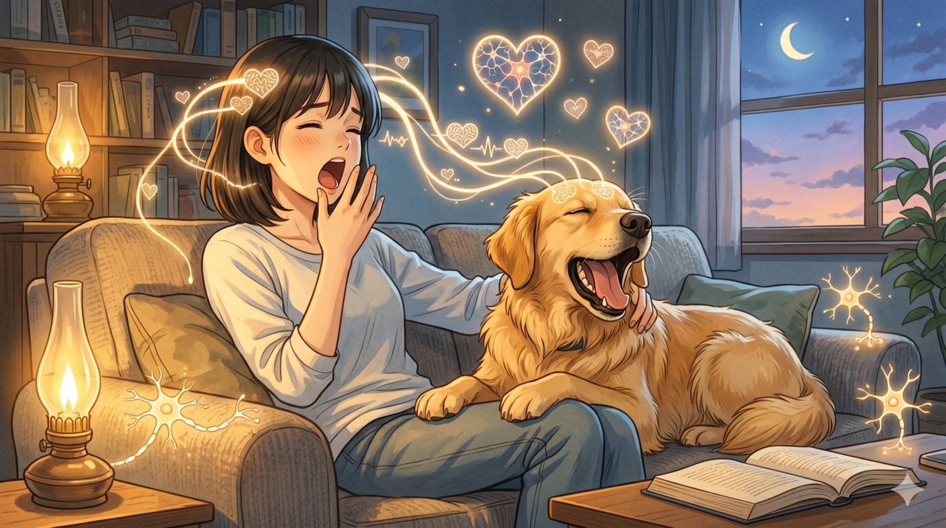 愛犬もあくびをうつされる？ 科学が示す犬の”共感”能力と飼い主との深いつながり